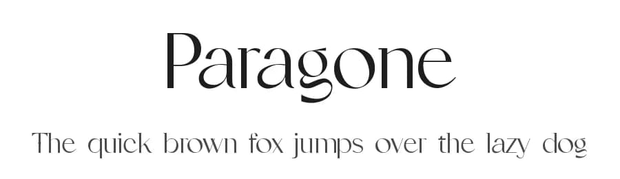 Paragone by UI Creative — Serif Font
