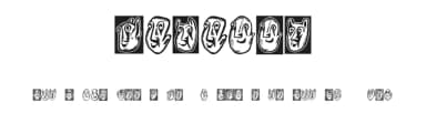 Paraiso by Vladimir Nikolic — Dingbats Font — thumbnail 1