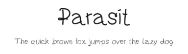 Parasit by Portype Studio — Script Handwritten Font — thumbnail 1
