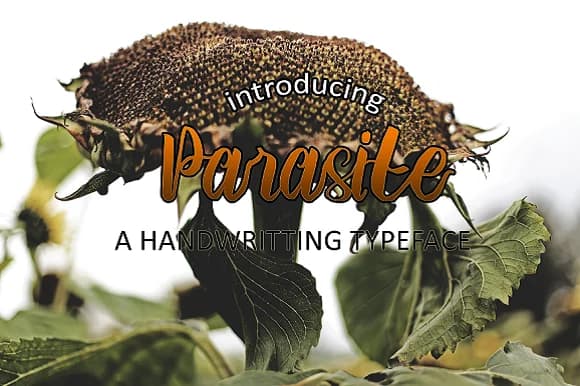Parasite Font by steponestudio — Script Handwritten Font