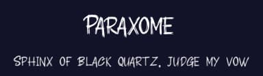 Paraxome by Basni.std — Script Handwritten Font — thumbnail 2