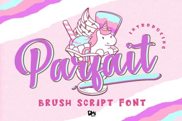 Parfait Font by dmletter31 — Script Handwritten Font