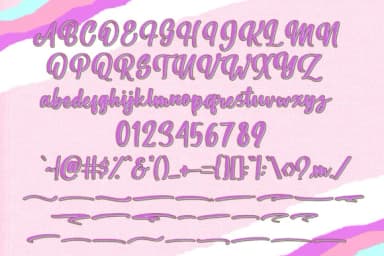 Parfait Font by dmletter31 — Script Handwritten Font — thumbnail 6