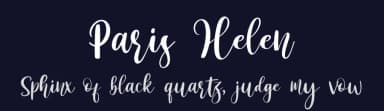 Paris Helen by Haksen Studio — Script Handwritten Font — thumbnail 2