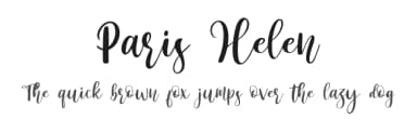 Paris Helen by Haksen Studio — Script Handwritten Font — thumbnail 1