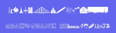 Paris by Woodcutter — Dingbats Font — thumbnail 3