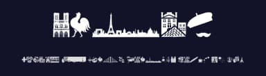 Paris by Woodcutter — Dingbats Font — thumbnail 2
