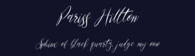 Pariss Hillton by Staircase Studio — Script Handwritten Font — thumbnail 2