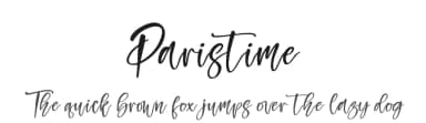 Paristime by Perspectype Studio - Letterena.com — Script Handwritten Font — thumbnail 1
