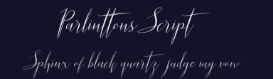 Parlinttons Script by FadeLine Studio — Script Handwritten Font — thumbnail 2
