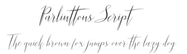 Parlinttons Script by FadeLine Studio — Script Handwritten Font — thumbnail 1