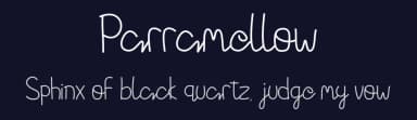 Parramellow by Chandra Chandro — Script Handwritten Font — thumbnail 2