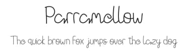 Parramellow by Chandra Chandro — Script Handwritten Font — thumbnail 1