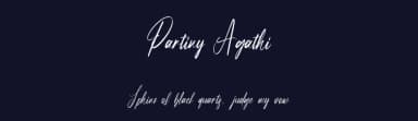 Partiny Agathi by StringLabs Creative Studio — Script Handwritten Font — thumbnail 2