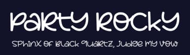 Party Rocky by Perspectype Studio - Letterena.com — Script Handwritten Font — thumbnail 2