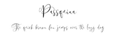 Passquina by Letter Battoyart — Script Handwritten Font — thumbnail 1