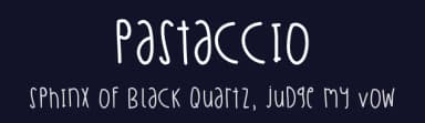 Pastaccio by Des Gomez — Script Handwritten Font — thumbnail 2