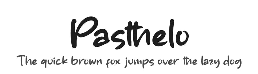 Pasthelo by Perspectype Studio - Letterena.com — Script Handwritten Font