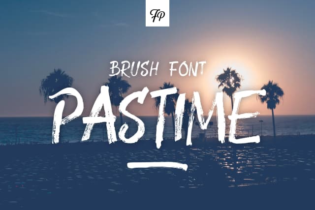 Pastime Font by Fresh Pressed Fonts — Script Handwritten Font