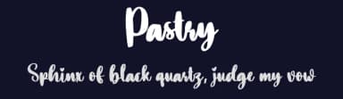 Pastry by Scratchones — Script Handwritten Font — thumbnail 2