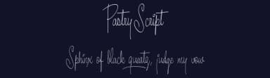 Pastry Script by Måns Grebäck — Script Handwritten Font — thumbnail 2