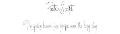 Pastry Script by Måns Grebäck — Script Handwritten Font — thumbnail 1