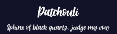 Patchouli by Cat.B — Script Handwritten Font — thumbnail 2