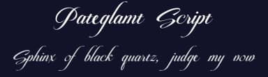 Pateglamt Script by itypeface — Script Handwritten Font — thumbnail 2