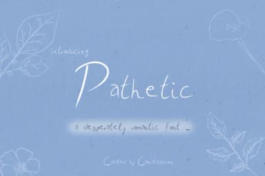 Pathetic Font by Inkclouddesign — Script Handwritten Font — thumbnail 1