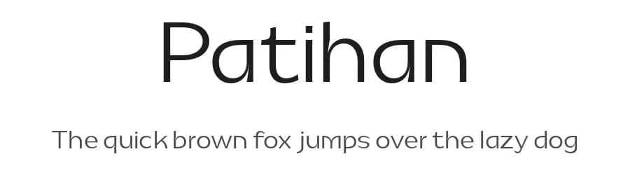 Patihan by Jehoo Creative — Sans Serif Font — preview 1