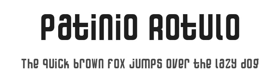 Patinio Rotulo by Factor Vector — Sans Serif Font