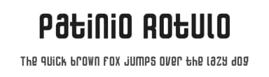 Patinio Rotulo by Factor Vector — Sans Serif Font — thumbnail 1