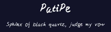 PatiPe by Patrycja Piotrowska — Script Handwritten Font — thumbnail 2