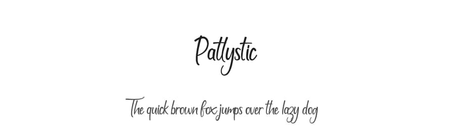 Patlystic by Gilar Studio — Script Handwritten Font