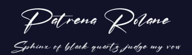 Patrena Rolane by Letterena Studios — Script Handwritten Font — thumbnail 2