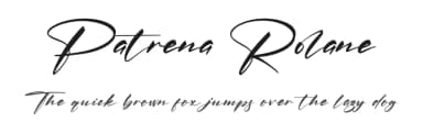 Patrena Rolane by Letterena Studios — Script Handwritten Font — thumbnail 1