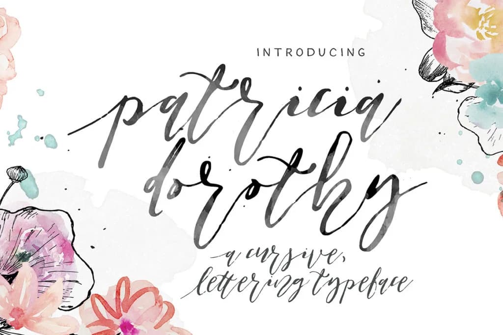 Patricia Dorothy Font by Blue Robin Design Shop — Script Handwritten Font