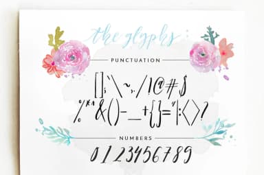 Patricia Dorothy Font by Blue Robin Design Shop — Script Handwritten Font — thumbnail 9