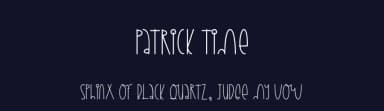 Patrick Time by Danar Nugroho — Script Handwritten Font — thumbnail 2