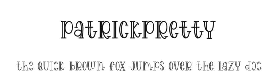 Patrickpretty by Fillo Graphic — Script Handwritten Font