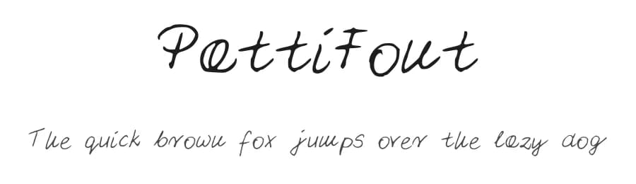PattiFont by Patrycja A, Sz — Script Handwritten Font