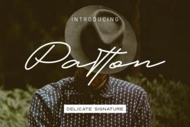 Patton Font by takoliko — Script Handwritten Font — thumbnail 1