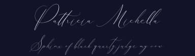 Pattricia Michella by Perspectype Studio - Letterena.com — Script Handwritten Font — thumbnail 2