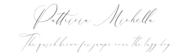 Pattricia Michella by Perspectype Studio - Letterena.com — Script Handwritten Font — thumbnail 1