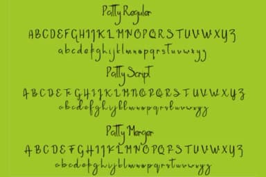 Patty Font by FontCloud by FontCloud — Script Handwritten Font — thumbnail 6