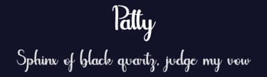 Patty by Hardiboy Design — Script Handwritten Font — thumbnail 2