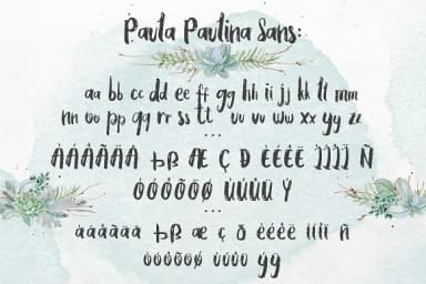 Paula Paulina Font by Blue Robin Design Shop — Script Handwritten Font — thumbnail 9
