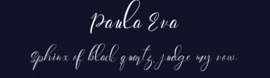 Paula Eva by Analogous Studio — Script Handwritten Font — thumbnail 2