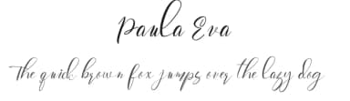 Paula Eva by Analogous Studio — Script Handwritten Font — thumbnail 1