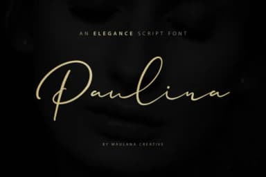 Paulina Font by Maulana Creative — Script Handwritten Font — thumbnail 1